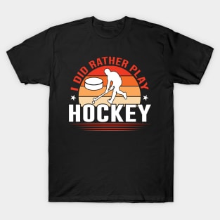 Hockey T - Shirt Design T-Shirt